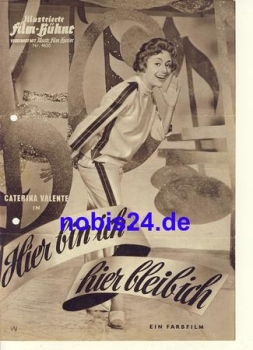 Here I am, here I stay with Caterina Valente Illustrated Film Stage No. 4630