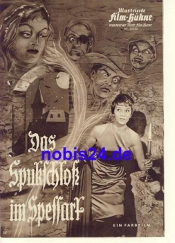 The haunted castle in the Spessart with Liselotte Pulver Heinz Baumann ​​​​​​​Illustrated Film Stage No. 05550