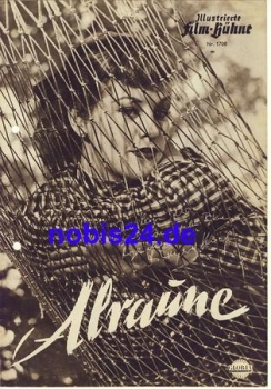 Alraune mit Hildegard Knef Erich von Stroheim Karlheinz Bohm  Illustrierte Film-Buhne Nr. 1708