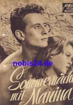 Sommernächte mit Manina, mit Brigitte Bardot, Jean F. Calve Das neue Filmprogramm