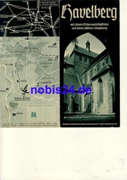 39539 Havelberg and the surrounding area Fold-out brochure with lots of information