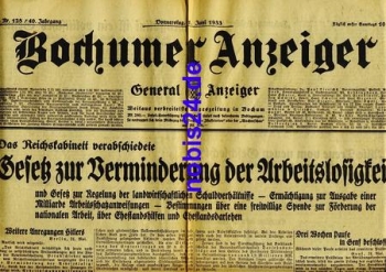 Bochum Gazette 128 Year 1933