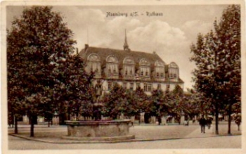 06118 Naumburg Saale Rathaus o 24.2.1914