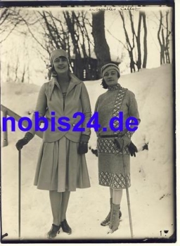 Damen Mode Großfoto ca.A5 um 1930