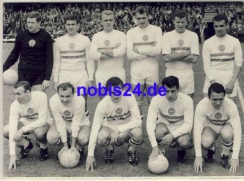 Hungary national football team large photo 11 x 18 cm around 1965