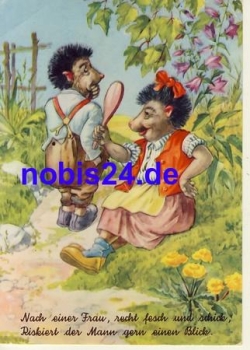 Mecki  Igel  Ehepaar o 1961