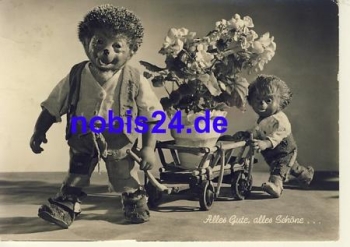Mecki Hedgehog with Ladder Wagon No. 25 o  Publisher  Gunkel
