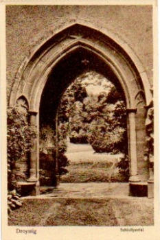 06722 Droyssig Schlossportal * ca. 1930
