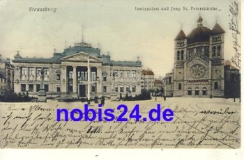Strasbourg Alsace Palace of Justice o 1905