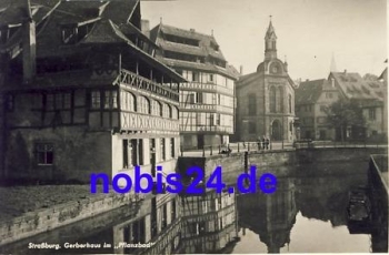 Strasbourg Alsace Gerberhaus o 1941