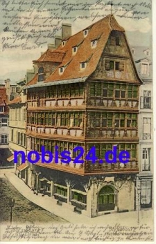 Strasbourg Old House France o 1905