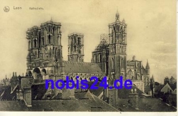 Laon Kathedrale Départements Aisne o 1915