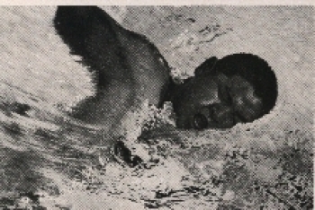 Olympic Games 1936 Terada, winner in 1500m freestyle swimming