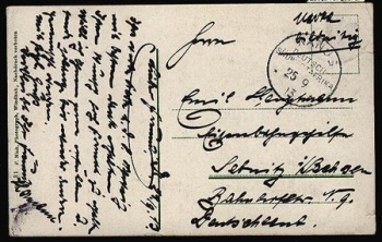 Ovamboknabe o kandis Bogenschütze 25.9.1913