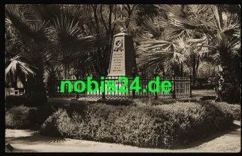 Windhoek war memorial in the military garden * approx. 1914
