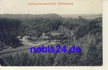 08491 Reichenbach Vogtland Schwarzhammermuhle o 1917