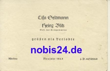 08412 Werdau engagement card *ca.1930