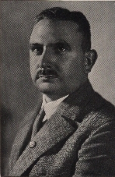Olympic Games 1936 Bernhard Rust, Minister collecting picture, no postcard