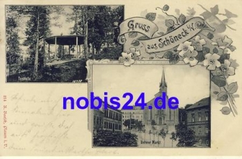 08261 Schoneck Tonhalle Markt o 1900