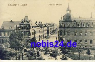 08261 Schoneck Vogtland Bahnhofstrasse o 1913