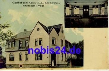 08223 Grunbach Gasthof *ca.1910