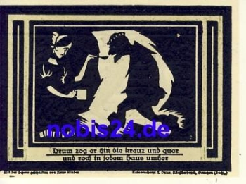 08209 Auerbach  Notgeld 50 Pfennige 1921