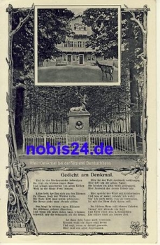 06507 Friedrichsbrunn Denkmal o 1940