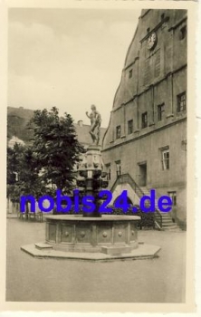 04668 Grimma Marktbrunnen *ca.1950
