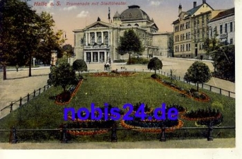 Halle Saale Promenade Theater o 1927