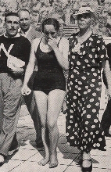 Olympic Games 1936 Ria Mastenbroek, swimmer picture collection, no AK