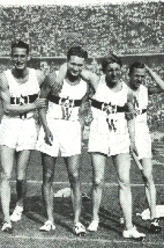 Olympische Spiele 1936, v. Stülpnagel, Vogt, Harbig, Hamann, Läufer