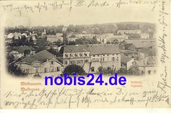 Mulhausen Rehberg Elsass o 1901