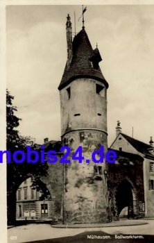 Mulhausen Bollwerkturm Elsass *ca.1915