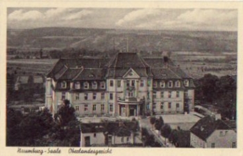 06618 Naumburg Saale Higher Regional Court, * around 1940