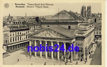 Bruxelles Moneys Theatre Opera *ca.1915