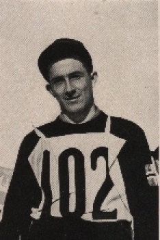 Olympische Spiele 1936 Olaf Hoffsbakken Langlauf Sammelbild, keine AK