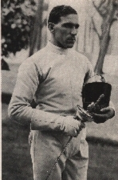 Olympic Games 1936, Petnehazy, pentathlon collector's picture, no AK