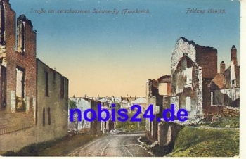Somme Py destroyed *ca.1915
