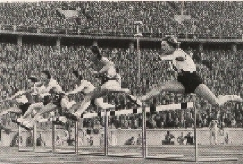Olympic Games 1936, 80m hurdles collection picture, no AK
