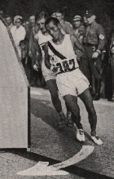Olympische Spiele 1936, Marathonlauf, Son u. Harper