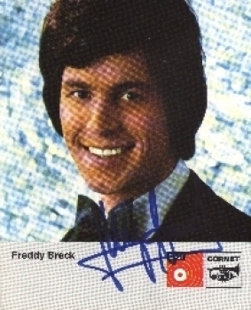 Freddy Breck star photo with autograph