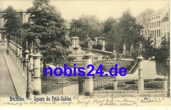 Bruxelles Square Petit Sablon o 1902
