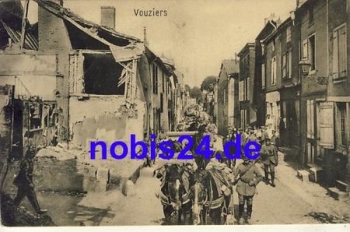 Vouzier's destroyed houses o 1916