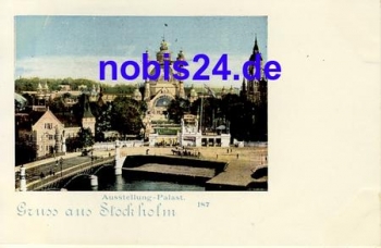 Stockholm Exhibition Palace * around 1900
