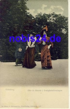Gothenburg women's fashion *ca.1900