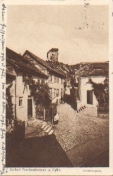 06567 Bad Frankenhausen Schwedengasse  o 14.3.1925