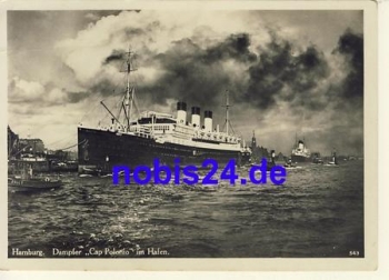 Hochseedampfer "Cap Polonia" o 1930