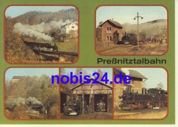 0429 Wolkenstein Pressnitztalbahn Railway *ca.1986