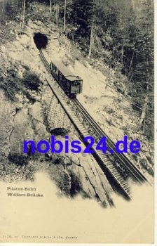 Pilatusbahn mountain railway *ca.1910