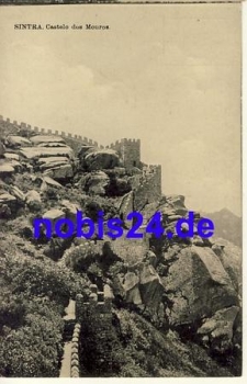 Sintra Castelo Mouros PORTUGAL *ca.1920